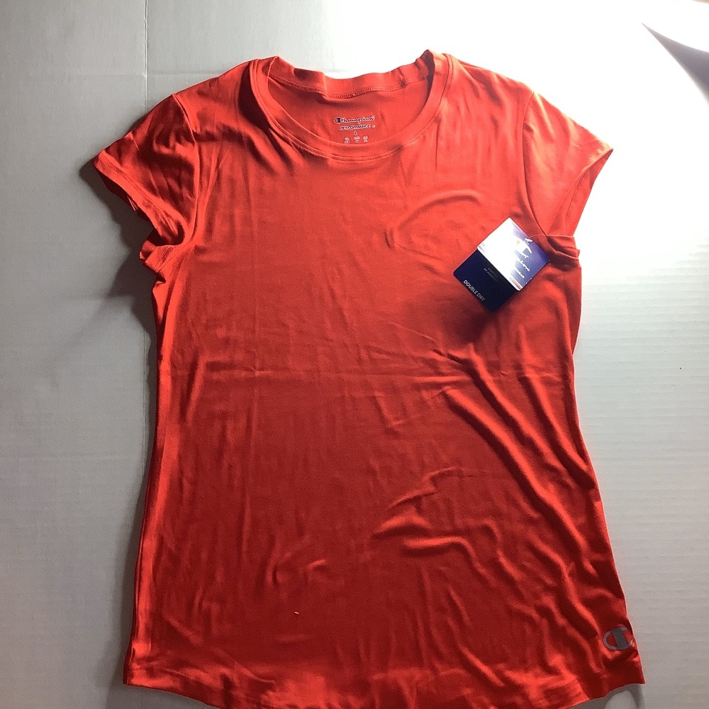 red champion T-shirt for women